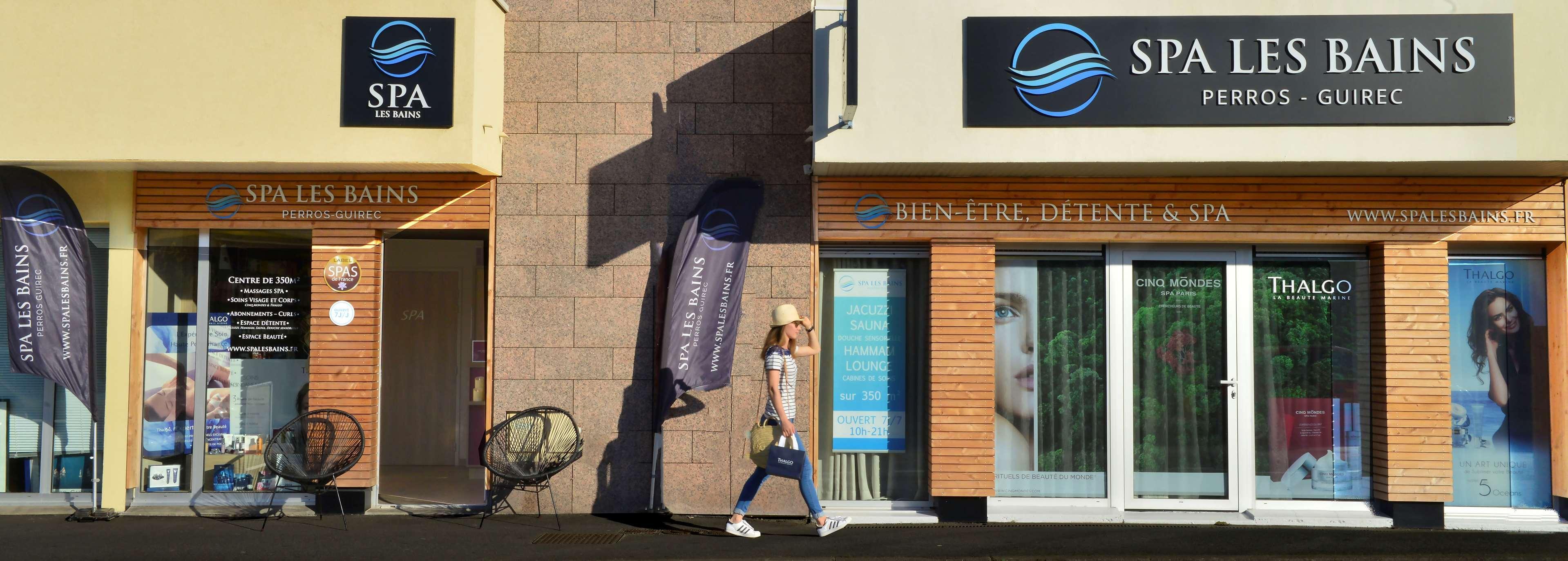 Best Western Les Bains Hotel Et Spa Perros-Guirec Exterior photo